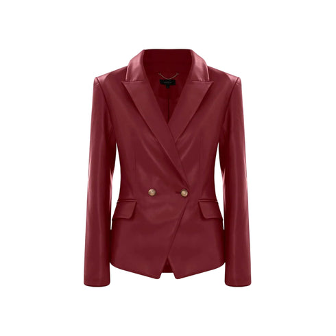 Kocca Giacca blazer Giacca Donna in ecopelle doppiopetto S A25 - KOCCAMARGARETA - 10172 - S - Francavilla Moda